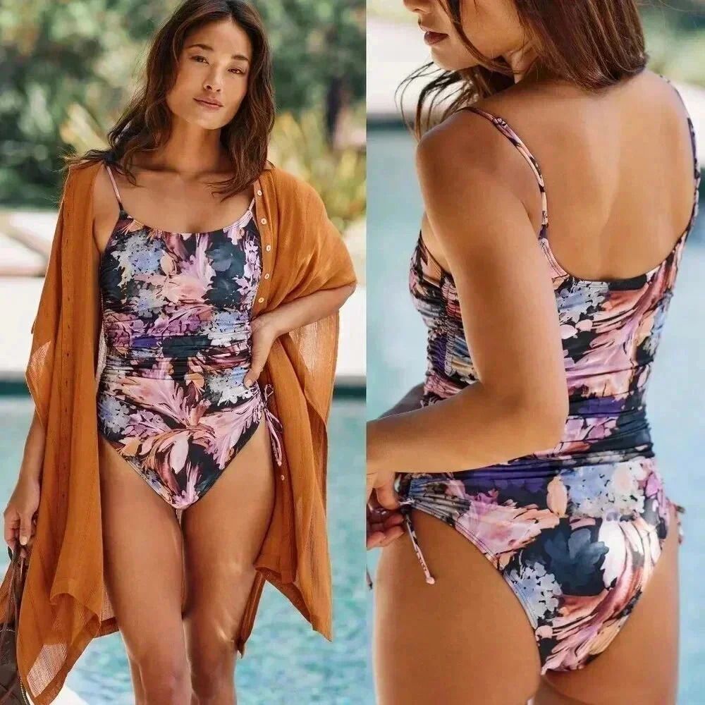 Anthropologie Saint Maddox Marie One-Piece Swimsuit Size Small NWOT $172